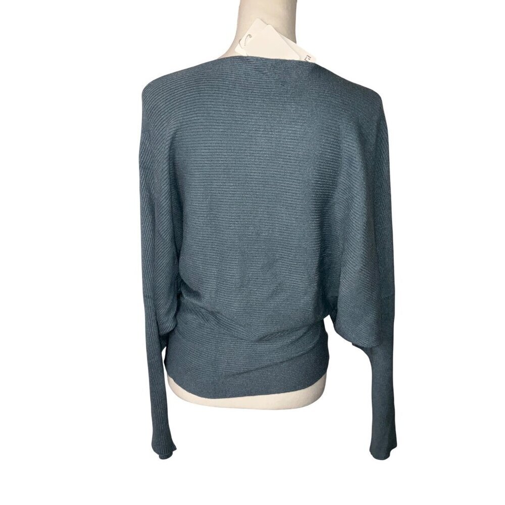 Max Mara Finnici Sweater in Light Blue Small New Womens Knit Cashmere Top - Picture 7 of 16